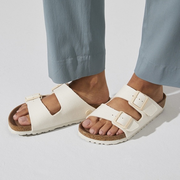 Birkenstock Shoes - BIRKENSTOCK ARIZONA SANDALS IN EGGSHELL 39 EU 8 US